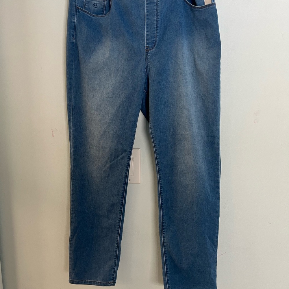 Gloria Vanderbilt Blue Ankle Jeans